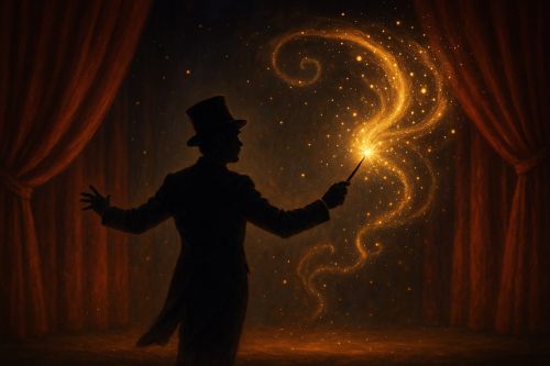 magicien poudre magique